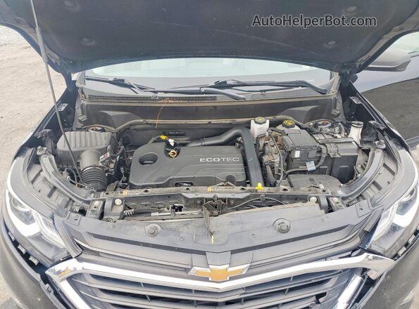 2GNAXHEVXM6154223 2021 CHEVROLET EQUINOX Black Engine compartment view