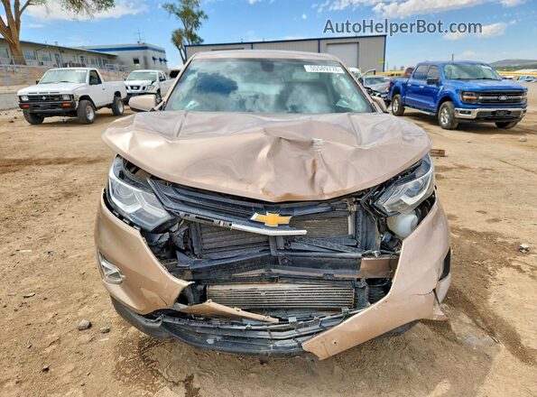 2GNAXJEV0J6260392 2018 CHEVROLET EQUINOX Tan წინა ხედი