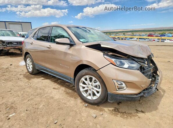 2GNAXJEV0J6260392 2018 CHEVROLET EQUINOX Tan წინა მარჯვენა