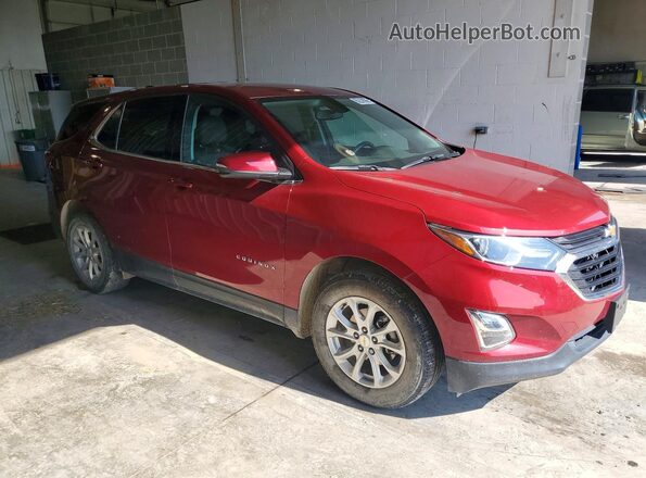2GNAXJEV0J6280495 2018 CHEVROLET EQUINOX Burgundy Przód prawy