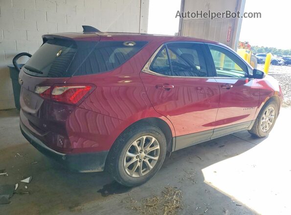 2GNAXJEV0J6280495 2018 CHEVROLET EQUINOX Burgundy Tył prawy