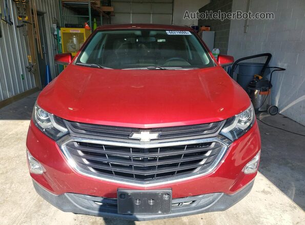 2GNAXJEV0J6280495 2018 CHEVROLET EQUINOX Burgundy Widok z przodu