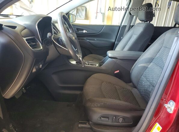 2GNAXJEV0J6280495 2018 CHEVROLET EQUINOX Burgundy Widok wnętrza z przodu