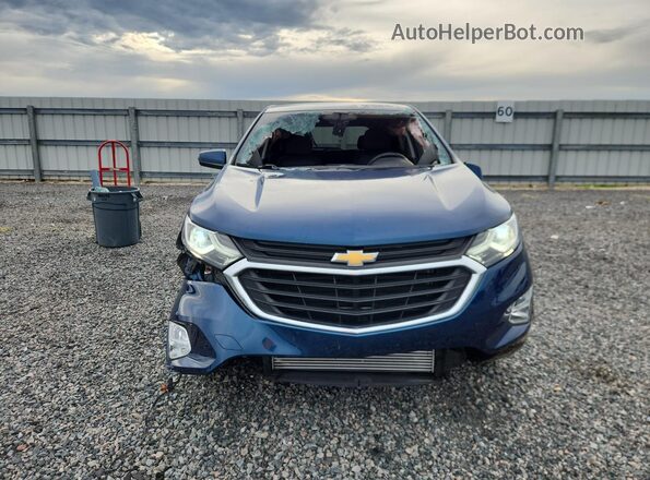 2GNAXJEV0L6217352 2020 CHEVROLET EQUINOX Blue Front view
