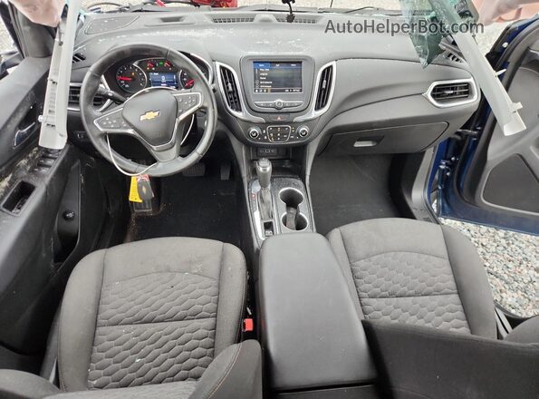 2GNAXJEV0L6217352 2020 CHEVROLET EQUINOX Blue Dashboard view