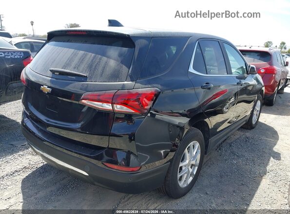 2GNAXJEV0N6151601 2022 CHEVROLET EQUINOX Black Trasero derecho