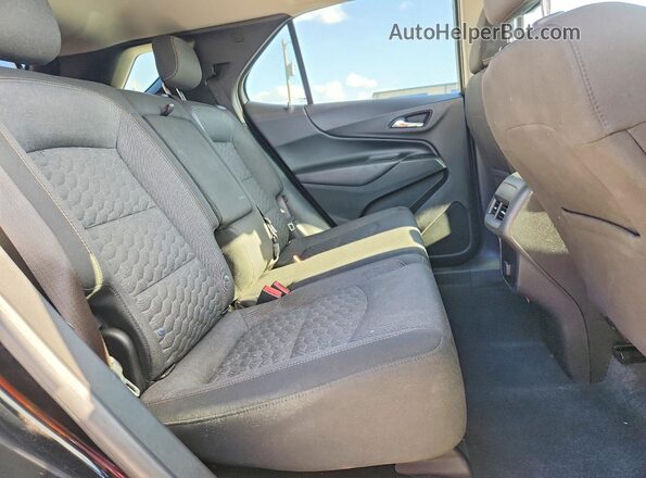 2GNAXJEV1J6288024 2018 CHEVROLET EQUINOX Black Rear interior view