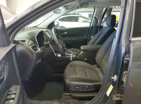 2GNAXJEV1J6344835 2018 CHEVROLET EQUINOX Серый Вид салона спереди