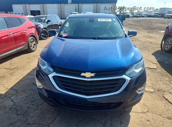 2GNAXJEV1L6124517 2020 CHEVROLET EQUINOX Blue Вид спереду