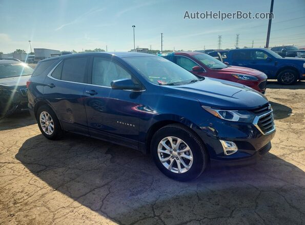 2GNAXJEV1L6124517 2020 CHEVROLET EQUINOX Blue Передня права чверть