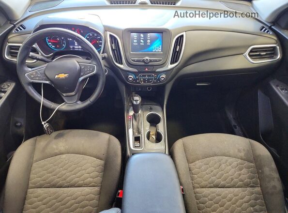2GNAXJEV2J6204857 2018 CHEVROLET EQUINOX Gray Առջևի վահանակի տեսք