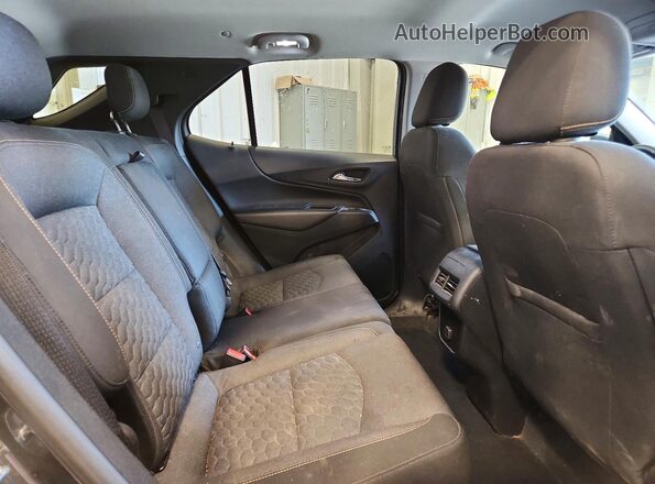 2GNAXJEV2J6204857 2018 CHEVROLET EQUINOX Gray Հետևի նստատեղերի տեսք