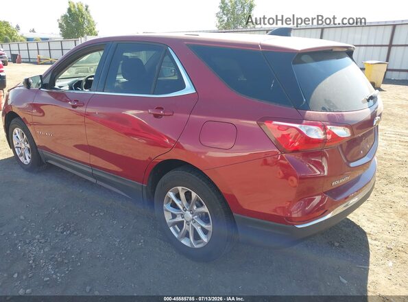 2GNAXJEV2J6342222 2018 CHEVROLET EQUINOX Maroon Tył lewy