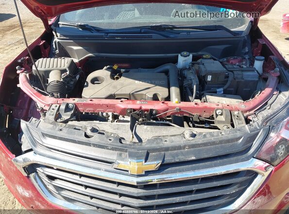 2GNAXJEV2J6342222 2018 CHEVROLET EQUINOX Maroon Widok z tyłu