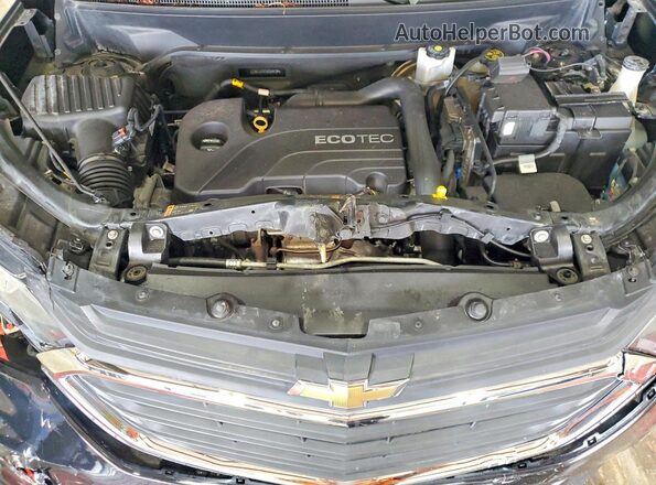2GNAXJEV2J6350739 2018 CHEVROLET EQUINOX Черный Вид задней части салона