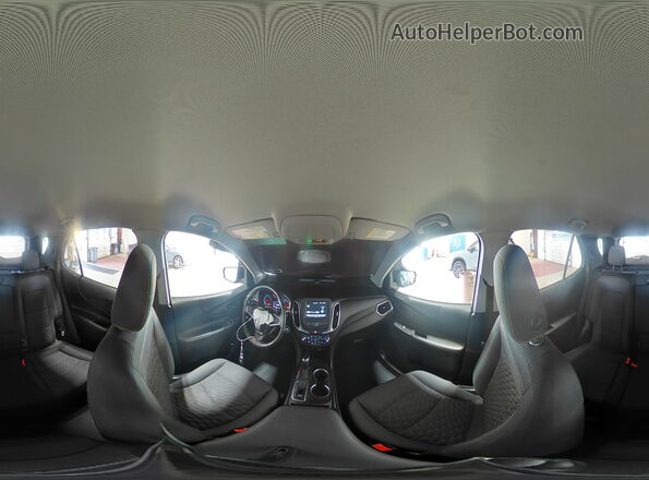 2GNAXJEV2J6350739 2018 CHEVROLET EQUINOX Черный Вид наклейки с VIN-кодом
