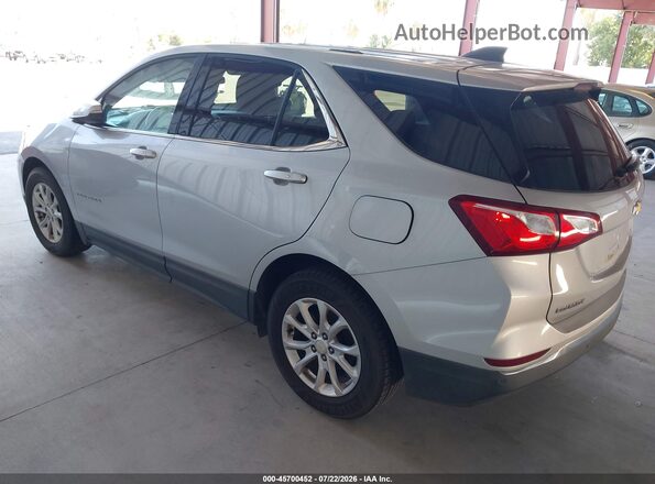 2GNAXJEV2K6106347 2019 CHEVROLET EQUINOX Серебряный Задняя левая четверть