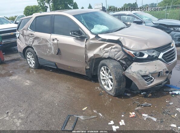 2GNAXJEV2K6239139 2019 CHEVROLET EQUINOX Gold Widok z przodu