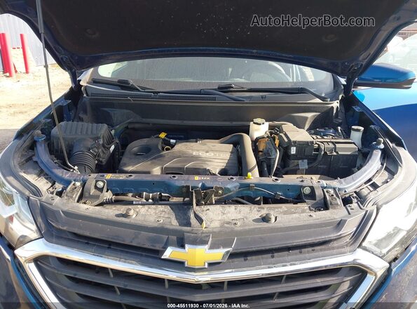 2GNAXJEV2L6124980 2020 CHEVROLET EQUINOX Blue უკანა ხედი