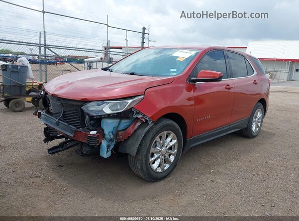 2GNAXJEV2L6261286 2020 CHEVROLET EQUINOX Оранжевый Передняя левая четверть