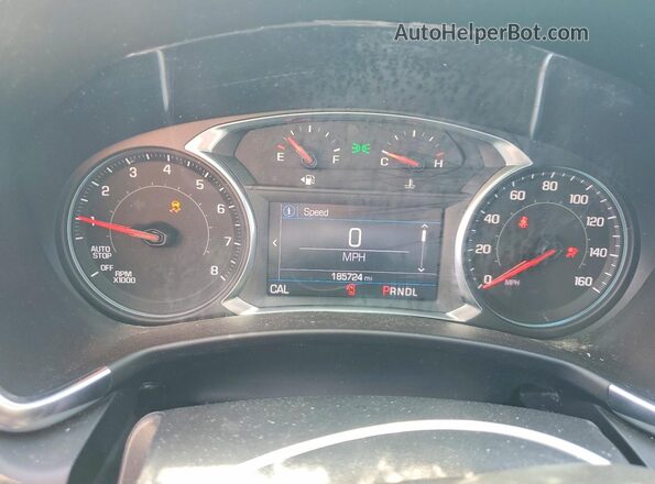 2GNAXJEV2N6131575 2022 CHEVROLET EQUINOX Silver Вид щитка приладів