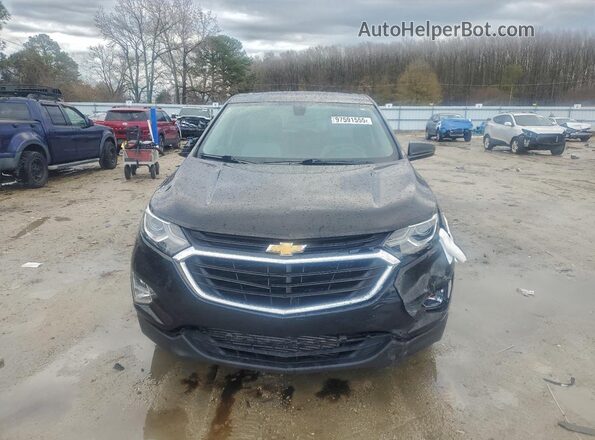 2GNAXJEV3J6148993 2018 CHEVROLET EQUINOX Black Դիմացի տեսք