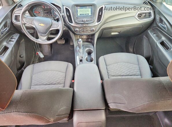 2GNAXJEV3J6270107 2018 CHEVROLET EQUINOX Charcoal Dashboard view
