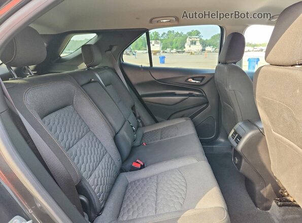 2GNAXJEV3J6270107 2018 CHEVROLET EQUINOX Charcoal Rear interior view