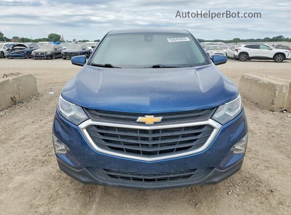2GNAXJEV3L6135938 2020 CHEVROLET EQUINOX Blue Widok z przodu