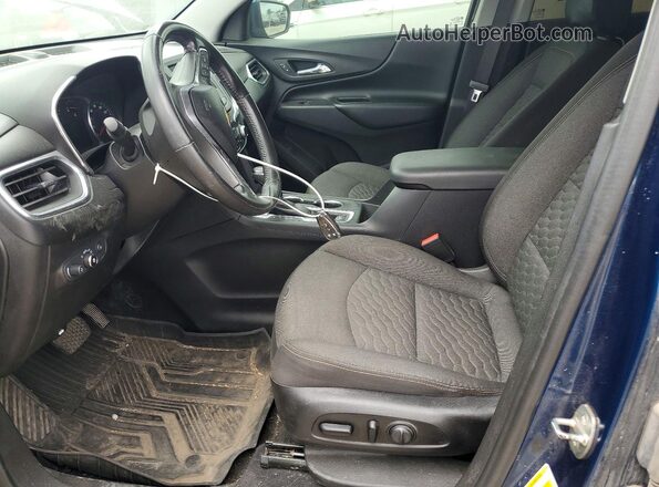 2GNAXJEV3L6135938 2020 CHEVROLET EQUINOX Blue Widok wnętrza z przodu
