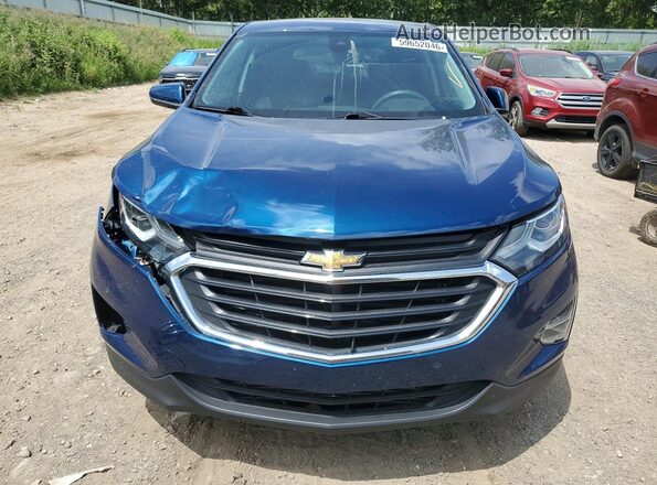 2GNAXJEV3L6136314 2020 CHEVROLET EQUINOX Синий Вид спереди