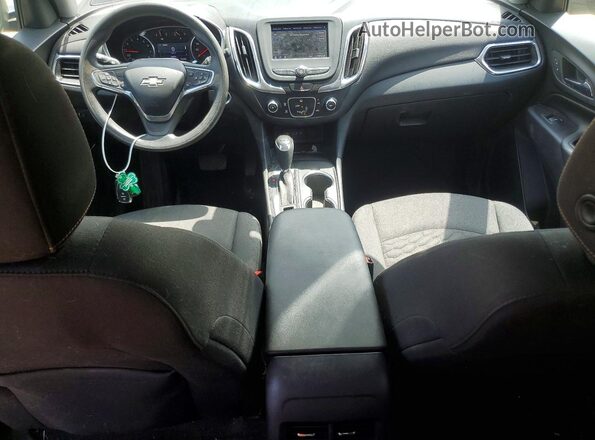 2GNAXJEV3L6136314 2020 CHEVROLET EQUINOX Синий Вид панели приборов