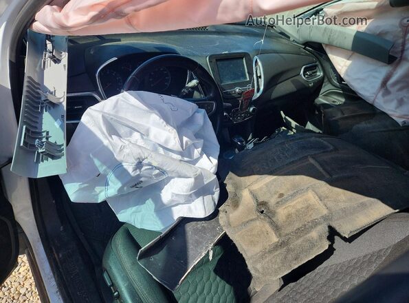 2GNAXJEV4J6319489 2018 CHEVROLET EQUINOX White Առջևի վահանակի տեսք