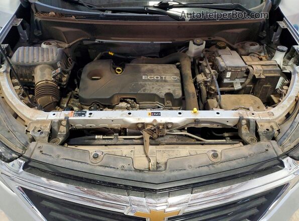 2GNAXJEV4N6138947 2022 CHEVROLET EQUINOX Серебряный Вид подкапотного пространства