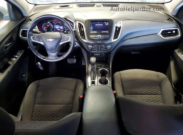 2GNAXJEV4N6138947 2022 CHEVROLET EQUINOX Серебряный Вид панели приборов
