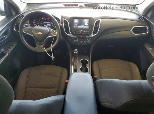 2GNAXJEV5J6186399 2018 CHEVROLET EQUINOX Black Widok deski rozdzielczej