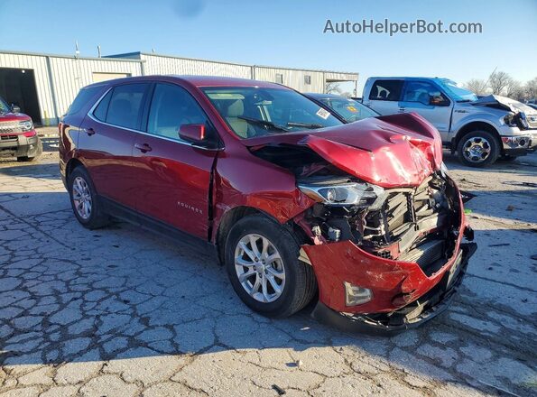 2GNAXJEV5J6272375 2018 CHEVROLET EQUINOX Красный Передняя правая четверть