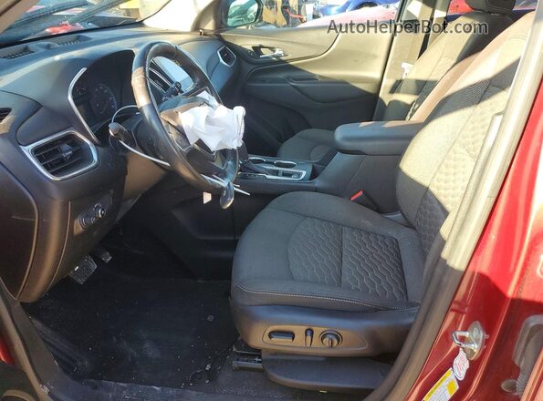 2GNAXJEV5J6272375 2018 CHEVROLET EQUINOX Красный Вид салона спереди