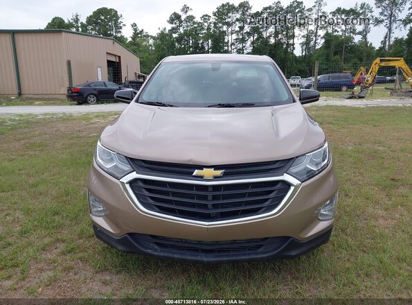 2GNAXJEV5J6285577 2018 CHEVROLET EQUINOX Tan Vista del salpicadero