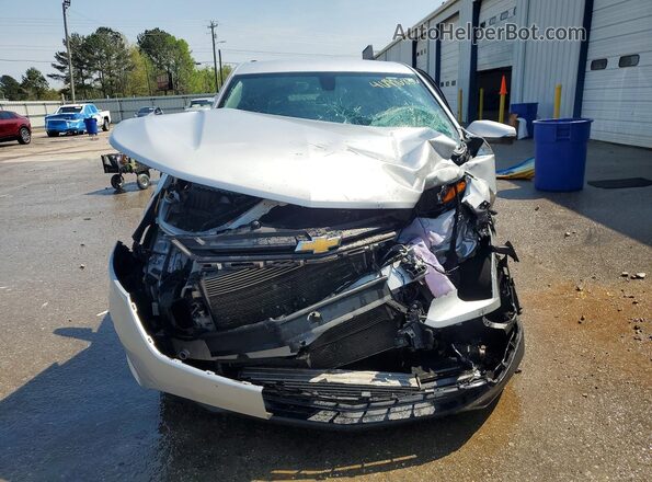 2GNAXJEV5J6300465 2018 CHEVROLET EQUINOX Silver Widok z przodu
