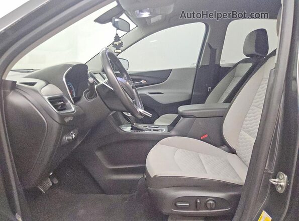 2GNAXJEV5J6302975 2018 CHEVROLET EQUINOX Charcoal Widok wnętrza z przodu