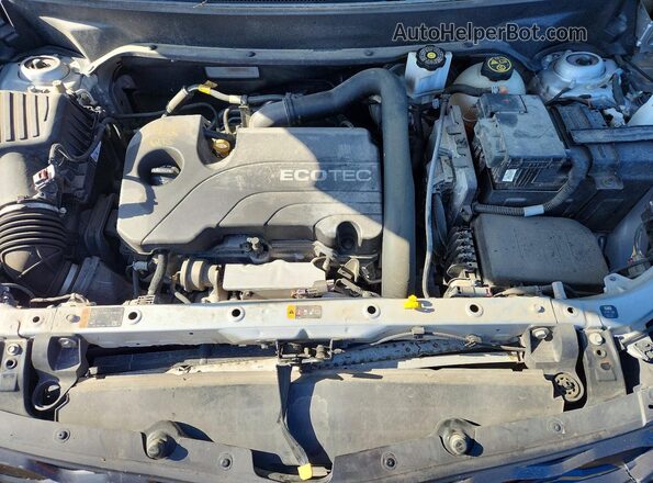 2GNAXJEV5J6341808 2018 CHEVROLET EQUINOX Silver Widok komory silnika