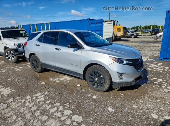 2GNAXJEV5J6341808 2018 CHEVROLET EQUINOX Silver Przód prawy