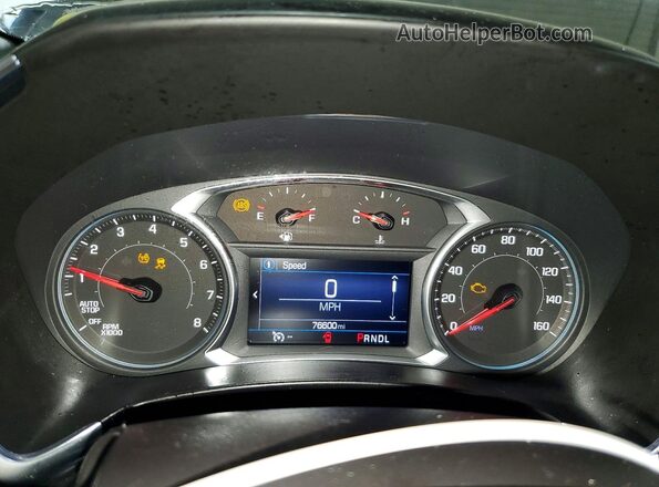 2GNAXJEV5K6232573 2019 CHEVROLET EQUINOX White Widok zestawu wskaźników