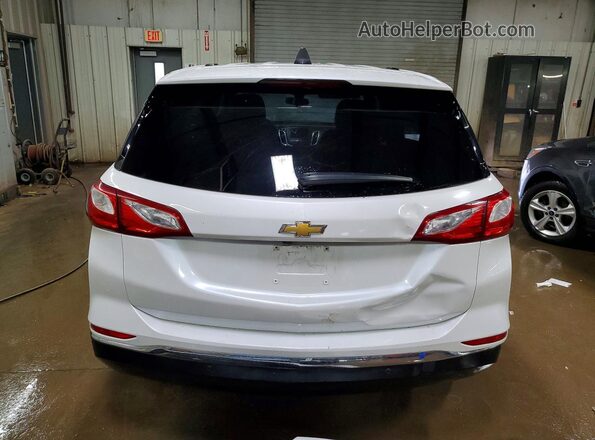 2GNAXJEV5K6232573 2019 CHEVROLET EQUINOX White Widok z tyłu