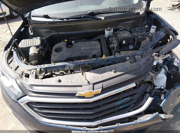 2GNAXJEV5M6153357 2021 CHEVROLET EQUINOX Blue Հետևի տեսք