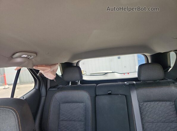 2GNAXJEV6J6184404 2018 CHEVROLET EQUINOX Gray Widok tylnych siedzeń