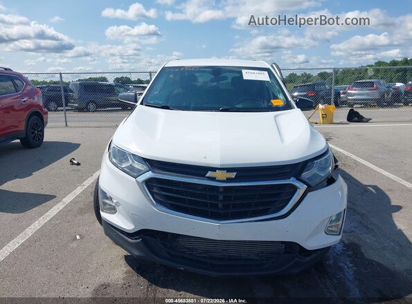 2GNAXJEV6J6202058 2018 CHEVROLET EQUINOX Белый Вид панели приборов