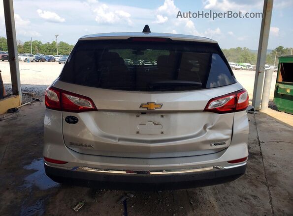 2GNAXJEV6J6285930 2018 CHEVROLET EQUINOX Silver Rear view