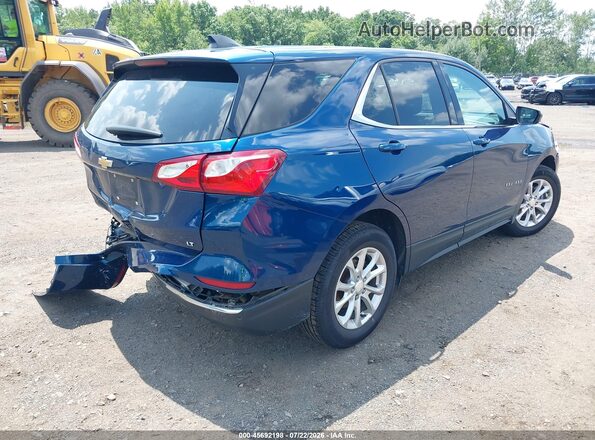2GNAXJEV6L6134069 2020 CHEVROLET EQUINOX Dark Blue Задняя правая четверть
